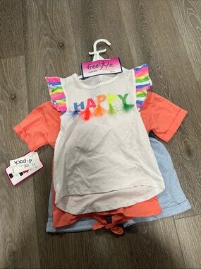 Freestyle Girls Summer Clothing Set